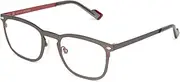 [Sting] VST535 0597 BACHELITE C/PARTI ROSSO 51/22/145 Men's Glasses, 0597 Bachelite C/Parti Rosso, 51/22/145