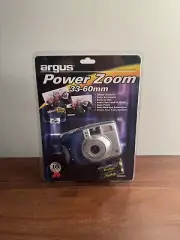 Argus Power Zoom 33-60mm Point & Shoot Camera MI500 Brand New Vintage NOS Auto