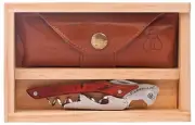 Castello Waiter's Corkscrew Set - Cocobolo Wood