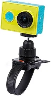 Helmet Belt mounting Bracket Liuwenjin Camera Mount Tripod Holder with Head Strap/Helmet Hat for GoPro HERO4 / 3+ / 2 & 1,XiaoMi YI,SJCAM SJ4000 / SJ5000 / SJ6000 / SJ7000 / Kjstar Sport Camera(Blac