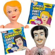 Inflatable Blow up Doll for Parties, Pranks, Bachelor, Halloween, Birthday, Gag