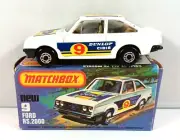Vintage Matchbox 75 Superfast No.9 Ford Escort RS 2000 In Original Box