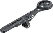 Cestbon Adjustable Out Front Bike Mount for Garmin Edge Wahoo Elemnt Bryton Rider Stages Dash Compatible with Aero Integrated Handlebar,Gopro Combo Mount with Camera and Headlight