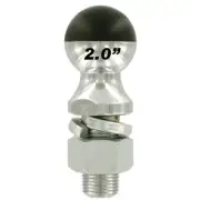Andersen Hitches 2" Greaseless Hardball Trailer Tow Ball 1" Shank 8K lbs V5 Cert