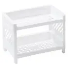 Small Kitchen Shelf Stand Rack Storage Spice Jar Makeup Paints Organiser Basket
