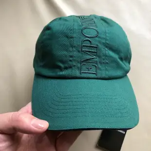 保證全新正品 EMPORIO ARMANI EA 綠色 棒球帽 帽子