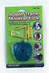 Ware Apple Trace Mineral Treat With Holder For Small Animals Null Assorted