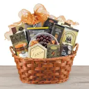 Our Sincerest Condolences Gourmet Savory & Sweet Sympathy Gift Basket