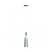 Suface Mount Pendant Light Single GU10 in Satin Chrome Superlux Lighting - HPGU-1P-SC