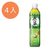 在飛比找蝦皮商城優惠-原萃 日式綠茶 無糖 580ml (4入)/組