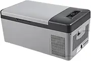 Car Refrigerator 16 Quart (15 Liter) Fast Cooling 12V Fridge Cooler 12/24V DC And 100-240V AC