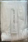 OAKE AGATE Quilted Euro Sham COLOR WHITE NEW