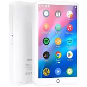 MECHEN 4" 16GB MP3 Player MP4 Bluetooth & WiFi Spotify Audible Pandora White