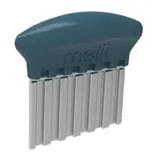 3pc Melii Luxe Boy Crinkle Cutters Assorted Blades Wavy Slicer Kitchen Tool