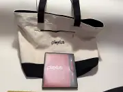 Plexus Tote bag And Red Journal Notebook