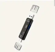 5 In 1 Multifunction Memory reader USB 3.0, Type C, Micro USB, OTG Adapter SD/TF