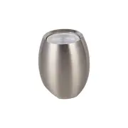 Millie Uplight LED Modern Elegant Table Lamp Desk Light - Satin Chrome