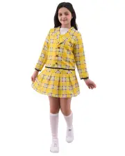 Yellow Clueless Girls Costume