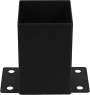 Abaodam 1 Set Heavy Duty Post Brackets Fence Base Plate Anchors for Decks Pergolas and Porches Effortless Installation Reusable Design Versatile Use