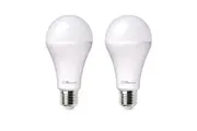 2x Laser 10W E27 Warm Cool White Adjust Smart LED Light Bulb WiFi App Control