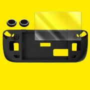 Substitutable Premium Real Screen Protector + Case + Rocker Caps for Steam Deck