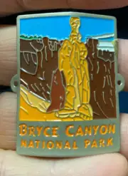 Rectangle Bryce Canyon National Park Hiking Staff Stick Medallion NEW