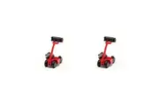 2x Siku Manitou Red Telescopic Handler Diecast 89mm Kids Children Play Toy 3y+