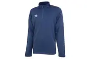 Umbro Boys Half Zip Track Top (Navy/Dark Navy) (S)