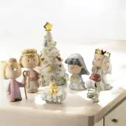 Lenox Peanuts Nativity Christmas Pageant Set Snoopy Charlie Brown Linus NEW! -G6