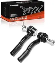 A-Premium 2 x Front Outer Tie Rod Ends, Compatible with Toyota MR2 1991 1992 1993 1994 1995