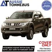 Replacement Clip On Tonneau Cover ONLY for Mitsubishi MQ/MR Triton Dual Cab w/HB (for: Mitsubishi)
