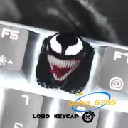 Marvel Theme Venom Deadpool Wolverine Custom Keycap For Mechanical Keyboard New