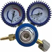 Pressure Gauge Oxygen Acetylene Unloading Device Anti-Shock Pressure Regulator Oxygen Tablet Pressure Gauge Regulator(Oxygen Pressure Reducer)