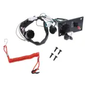 Marine Boat Outboard Single Ignition Key Switch Panel 37100-96J27 For Suzuki