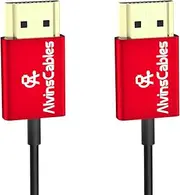 8K Ultra-Thin HDMI Cable 48Gbps High-Speed HDMI-2.1 Cable for Atomos Ninja-V 4K-60P 6K-Record, Z-CAM, for Canon-C70, for Sony A7S3|A9|A74 30cm|12inches
