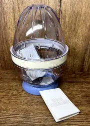 NEW Vivitar Clear Acrylic Egg Peeler Hard Boiled Eggs Target