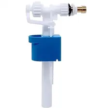 Universal Cistern Filling Valve G3/8 Inch and G1/2 Inch Brass Connection Cistern Replacement Parts - Adjustable Water Quantity - Water Saving - Silent