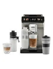 [De'Longhi] Explore Connect Auto Coffee Machine in Black/Titanium ECAM45086T