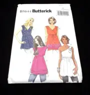 BUTTERICK UNCUT Pattern B5644 Misses Size Lrg-Xlg-XXL Sleeveless Elastic Top NEW