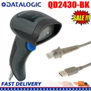 Datalogic QuickScan QD2430-BK Handheld 1D 2D Area Imager/Barcode Scanner USB Kit