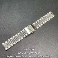 在飛比找蝦皮購物優惠-AF Store* 22MM 鯊魚米蘭不鏽鋼錶帶 SEIKO