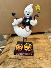 Cute Halloween Decoration 2002 Avon Bobble Ghost NIB