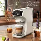 HiBREW 6in1 Capsule Coffee Machine Espresso Cafetera Cappuccino Nespresso Powder