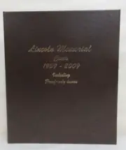 Dansco Coin Album #8102 Lincoln Memorial Cents 1959-2009 with Proofs (P D & S)