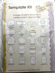 My Paper Stash Template Kit Makes 20 Cards Any Occasion Craft Channel