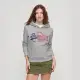 【Superdry】女裝 長袖 連帽套頭衫 帽T Tonal VL Hoodie(灰)