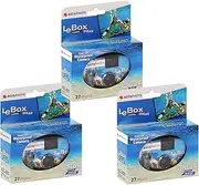 3pcs Agfa Le Box Ocean Waterproof Single Use Camera 400asa 27 Exposure