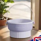 Makeup Brush Cleaner Bowl 3 in 1 Silicone for Storage and Air Drying