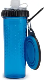 DEXAS Snack-DuO Pro Blue with Companion Collapsible Bowl
