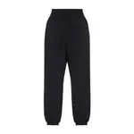 [Moncler] Moncler-Black Polyester Polyester Track Pants-Donna S STAND